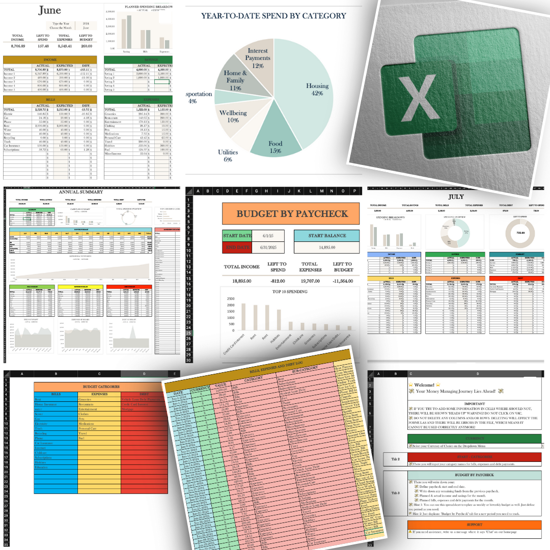 Sheetify Ultimate Budget Template Bundle